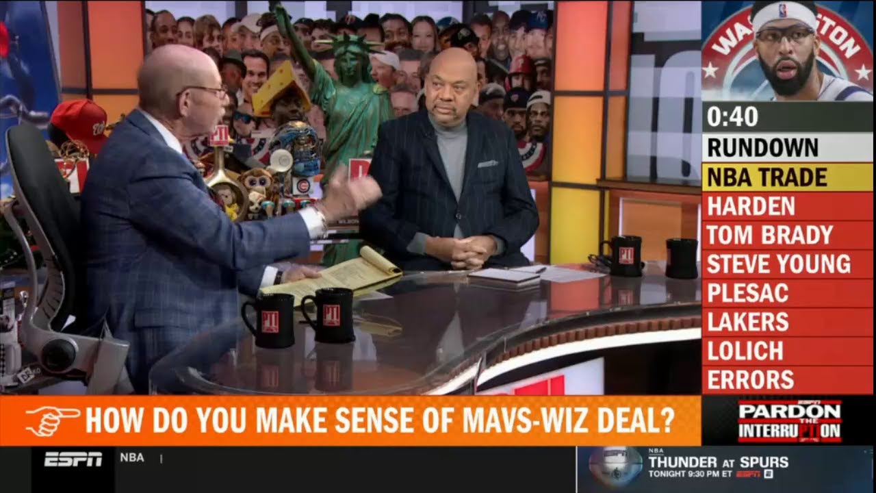 Pardon the Interruption | How Do You Make Sense of the Mavs–Wizards Deal? - Michael Wilbon