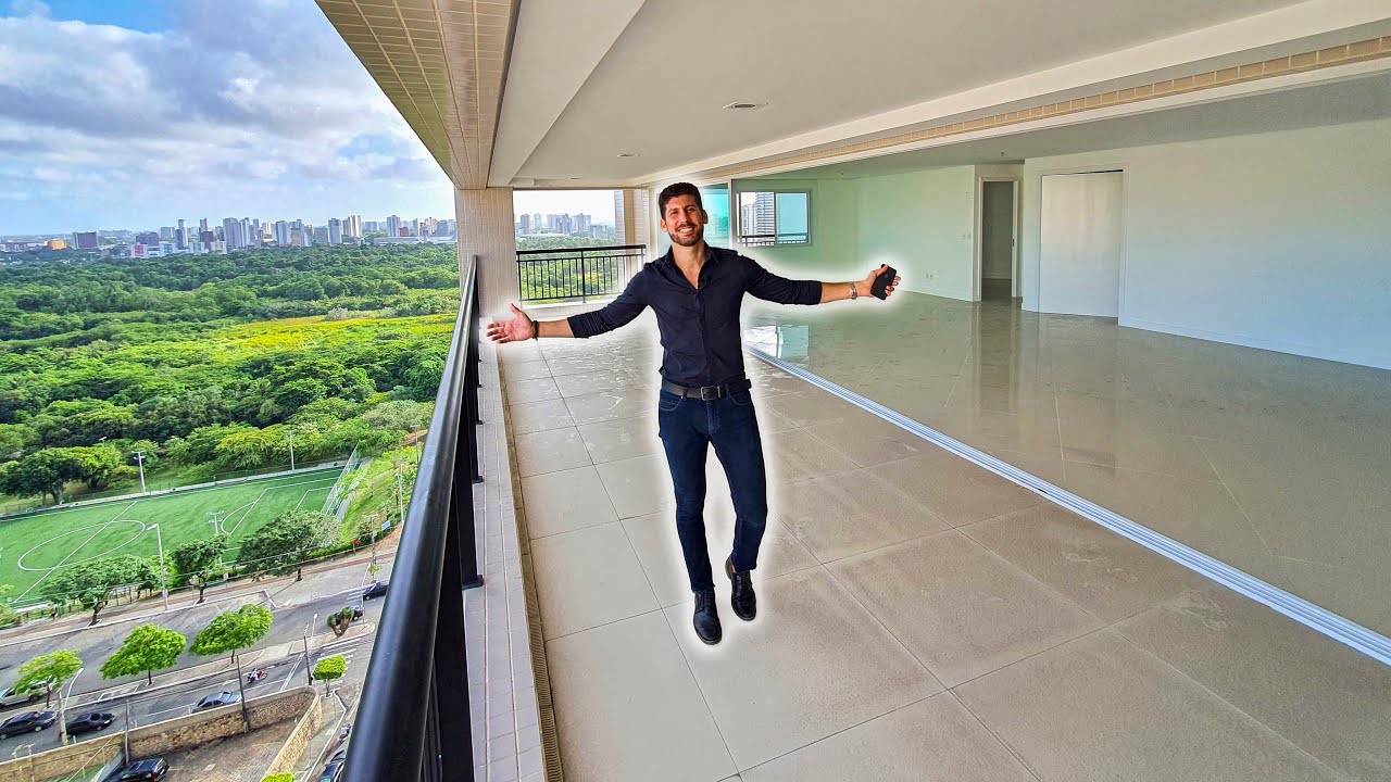 Apartamento de Altíssimo Luxo com 344m² e Vista para o Parque do Cocó!