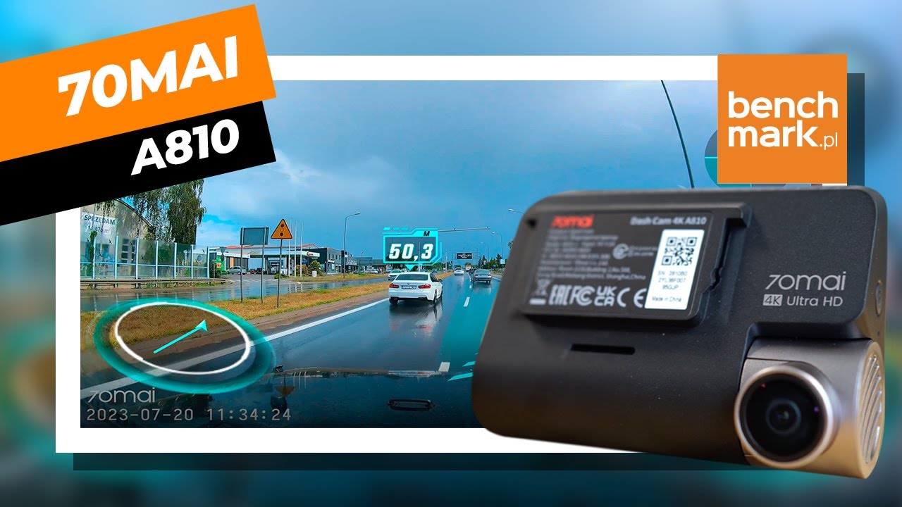 70mai A810 - recenzja wideorejestratora