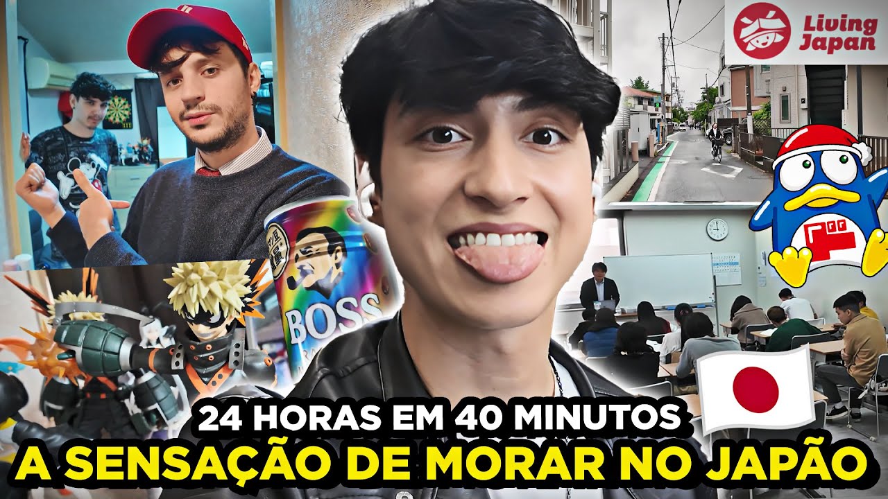 1 Dia Acompanhando a Rotina de Morar, Estudar e Trabalhar no Japão!