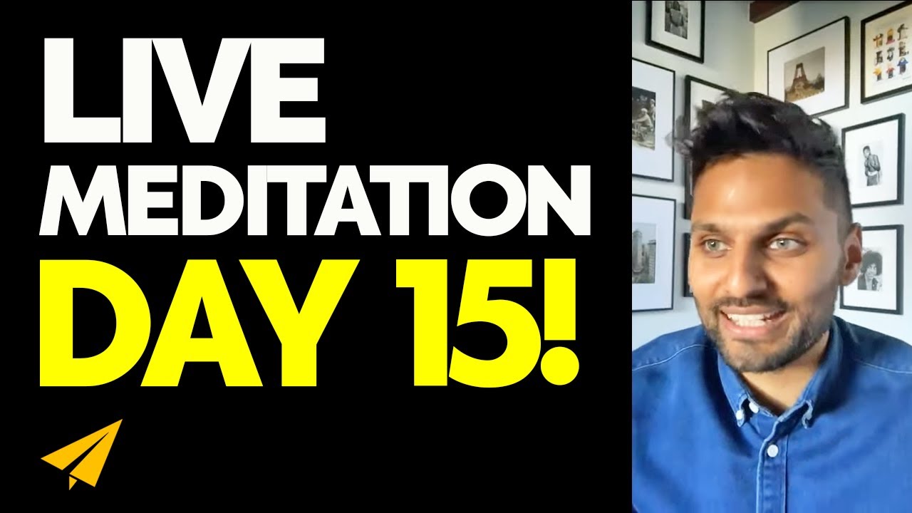 DAY 15 of 20 Days LIVE MEDITATION! - Jay Shetty Live Motivation
