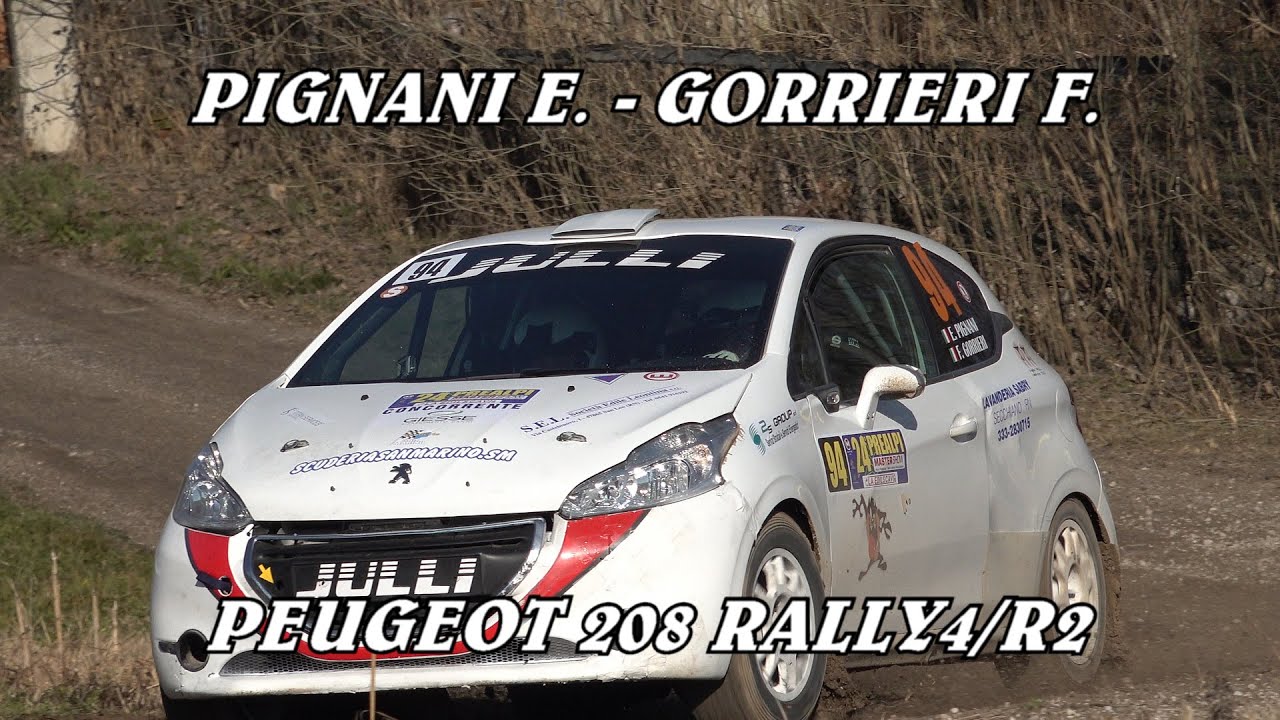 PREALPI MASTER SHOW 2023 | PIGNANI E. - GORRIERI F. | PEUGEOT 208 RALLY4/R2 | VIDEOCLIP