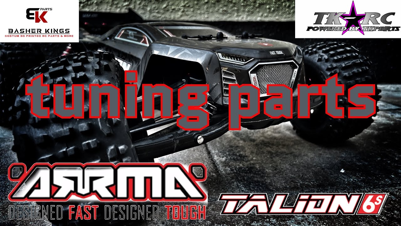 ARRMA Talion 6s EXB Tuningparts by BK Parts & TK Parts