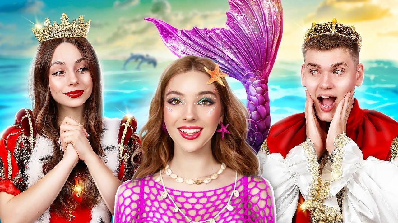 Sereia Foi Adotada Pela Família Real! Menina Pobre na Família Real