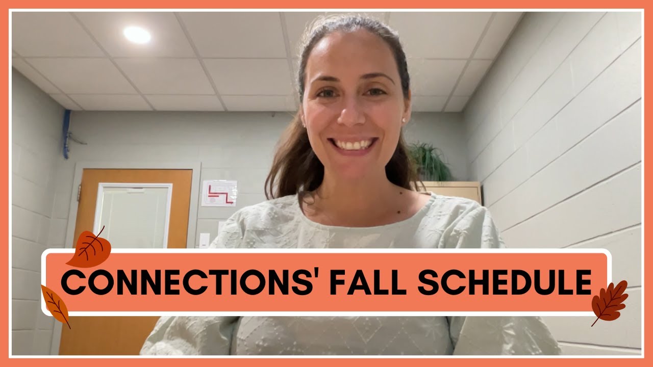 Parenting Moments: Connections' Fall Schedule