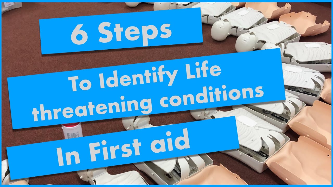 EP8- 6 Steps to Identify life threatening conditions (Primary survey)