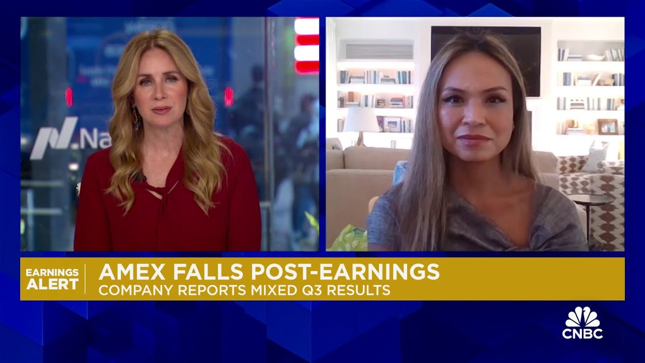 UBS' Erika Najarian on Amex Q3 results: Seeing some consumer spend trends decelerate