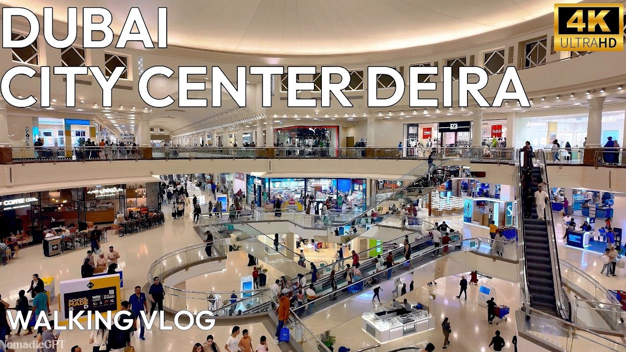 Dubai Deira City Centre Autumn 2024 | Dubai Travel Guide 4K HDR