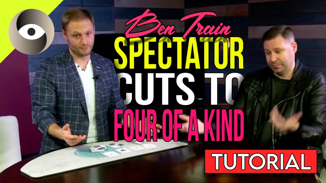 How to do a Four Ace trick that will blow spectators away! | Saturday Sorcery Ben Train tutorial