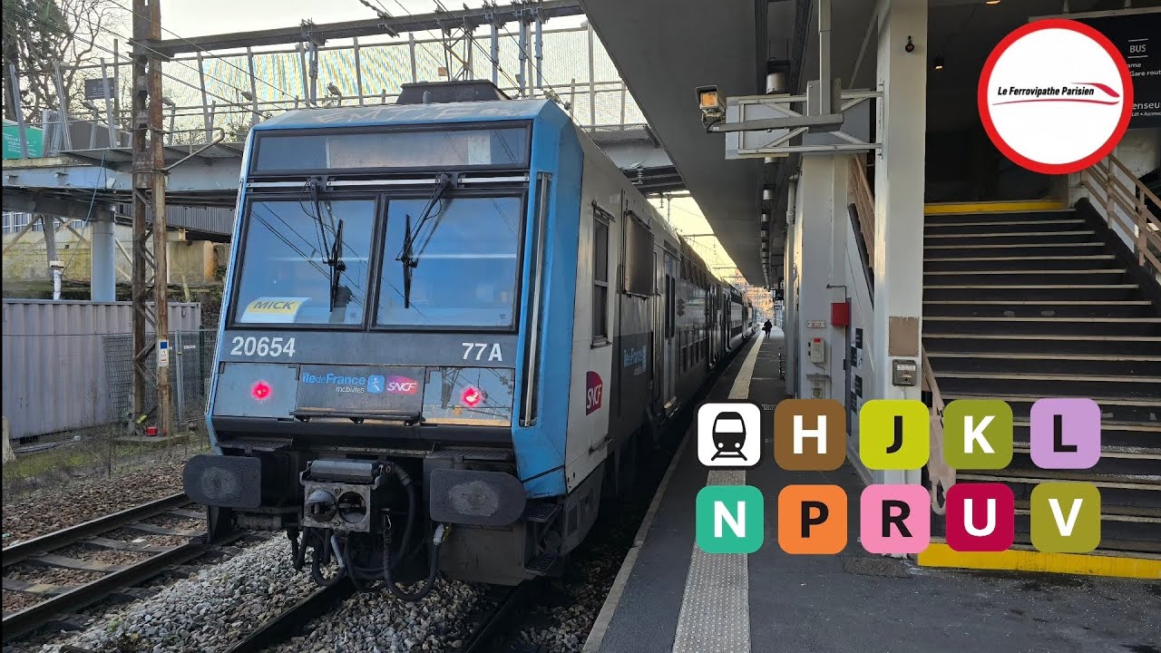 [PARIS] Toutes les lignes Transilien de Paris en 2025 