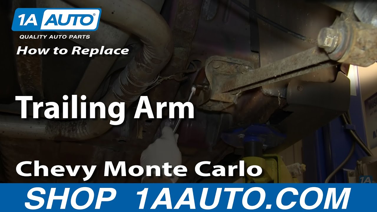 How to Replace Trailing Arm 95-07 Chevy Monte Carlo