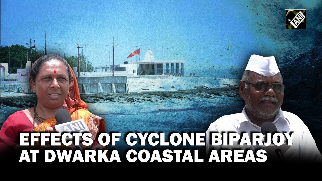 Cyclone Biparjoy: Effects seen at coastal areas of Dwarka; tourists facing problems