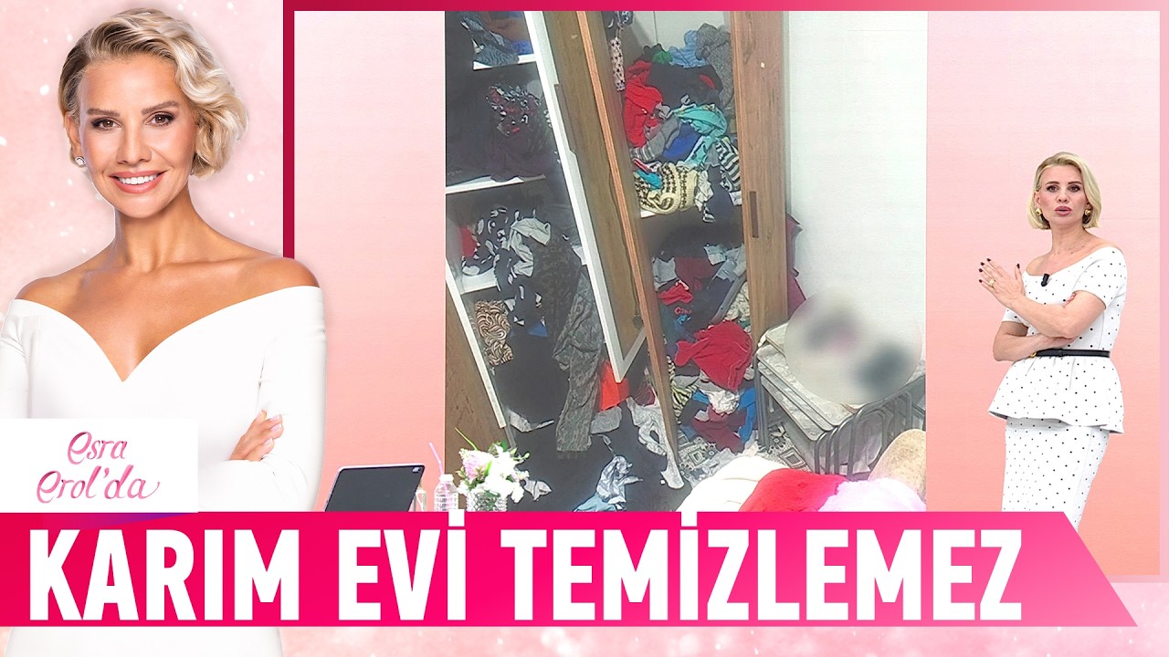 Evimiz çocuklara uygun temizlikte değil! - Esra Erol'da Kolaj