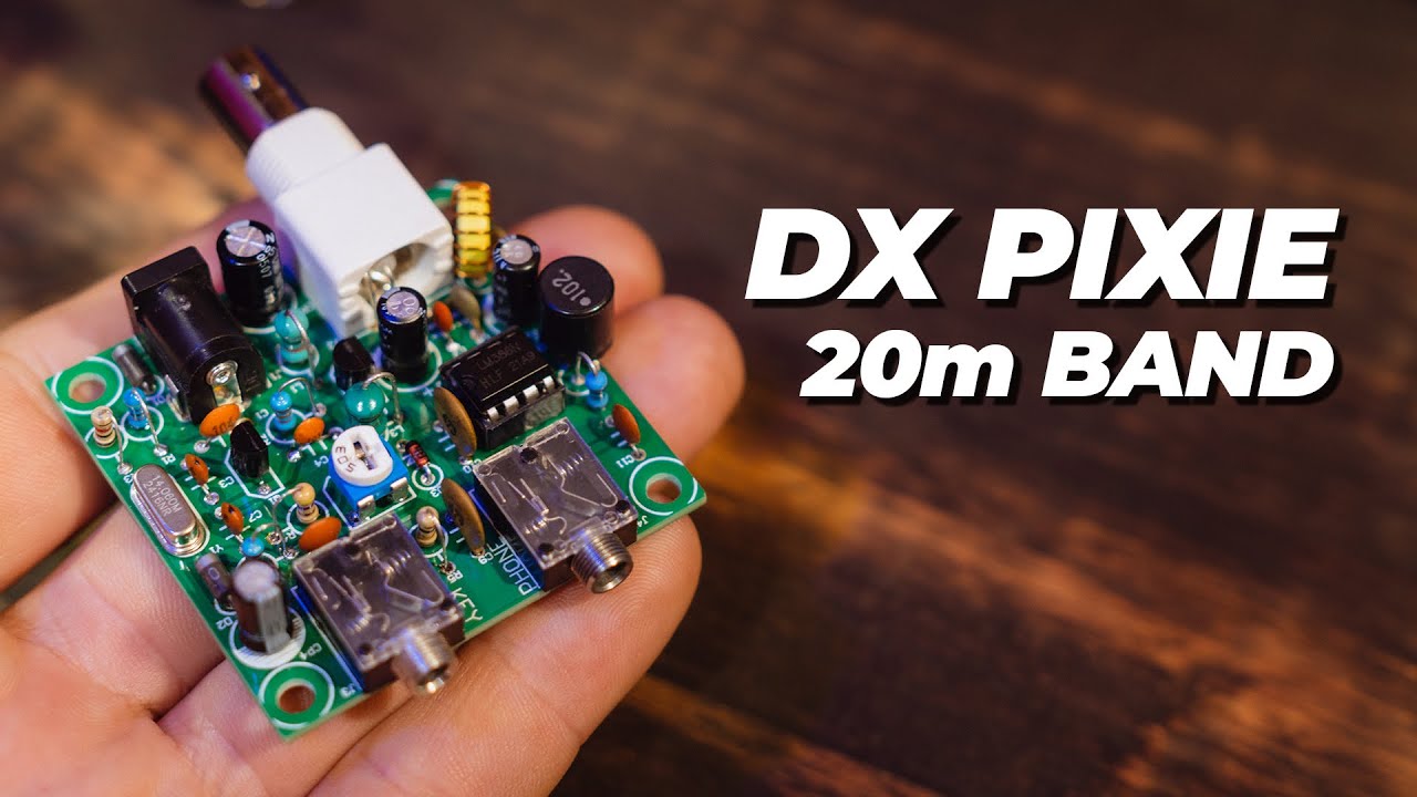 The $3 Pixie Transceiver Kit - Get It Ready For DX On 20m