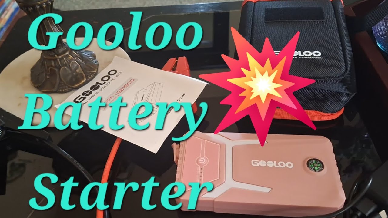 Gooloo battery starter review 👍