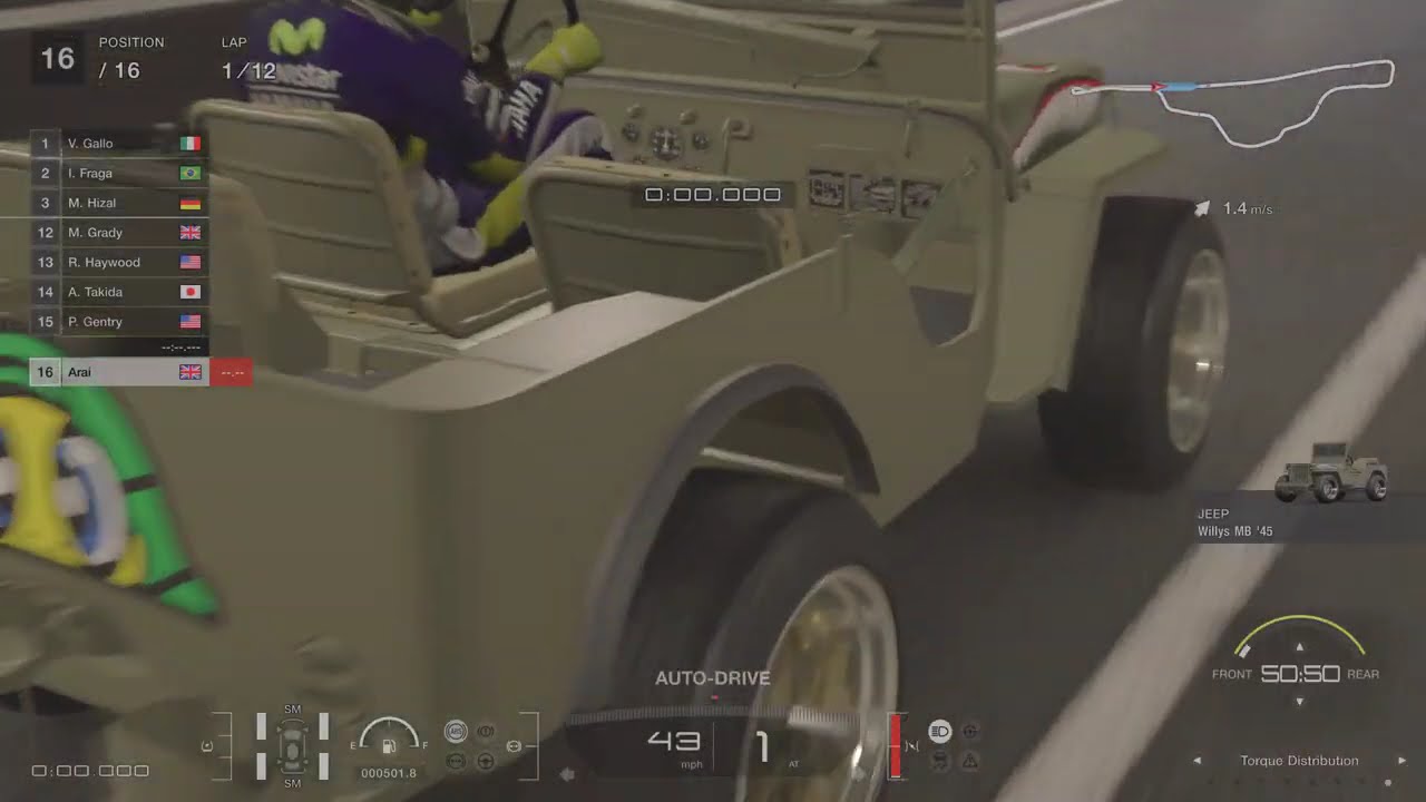 Gran Turismo 7 | Military Jeep Takes on Tokyo Expressway 600PP!