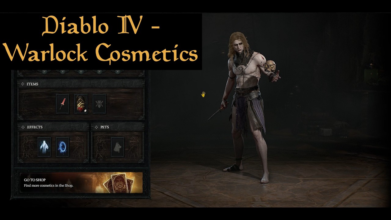Diablo IV - Warlock Cosmetics