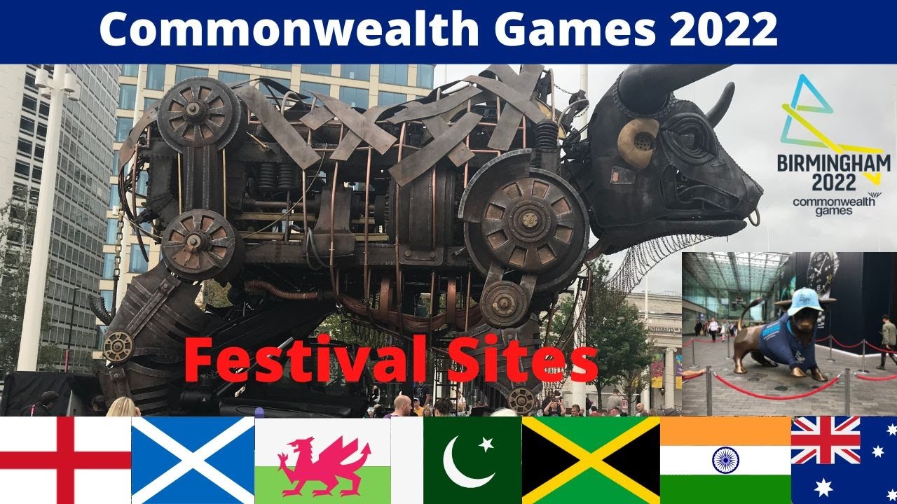 Commonwealth Game 2022 Birmingham City Centre Live Events
