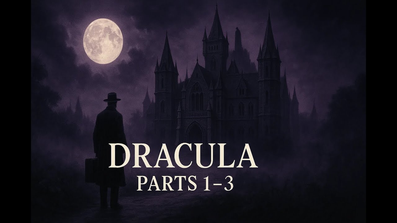 Dracula (Bram Stoker) – Parts 1–3 | Audiobook in English | Calm Gothic Reading | Quiet Chapter