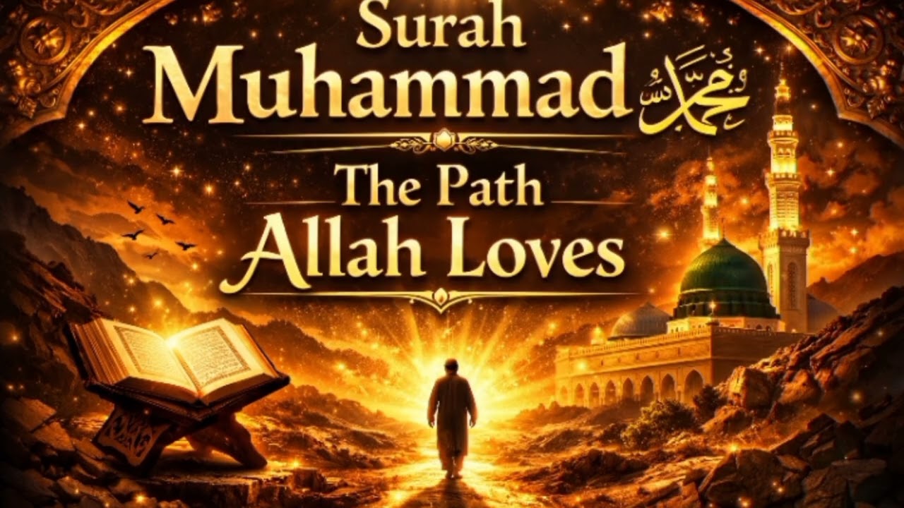 Surah Muhammad ﷺ | The Path Allah Loves | Powerful Quran Recitation