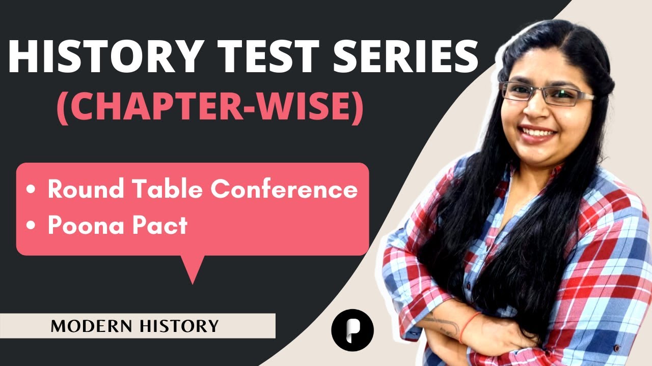History Test Series | Round Table Conference| Poona Pact | Modern History