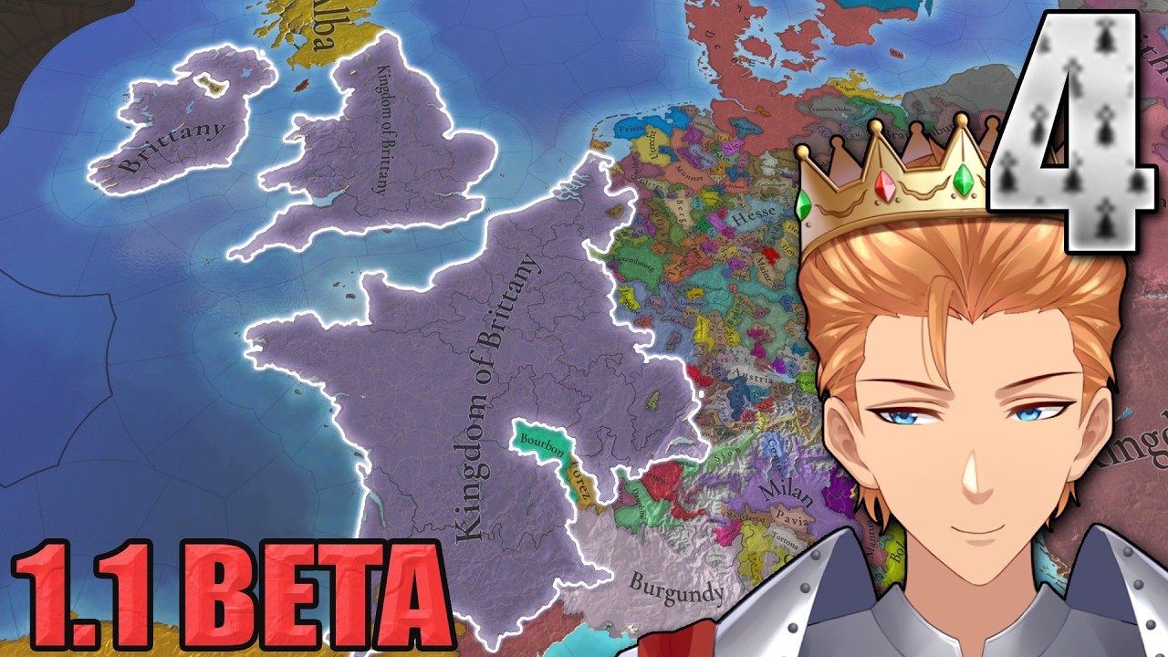 【EU5 Brittany】 Great Britain more like Great Brittany am I right?