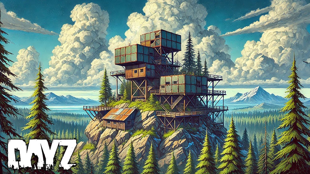 I Built a Strategic Mountain Stronghold in DayZ