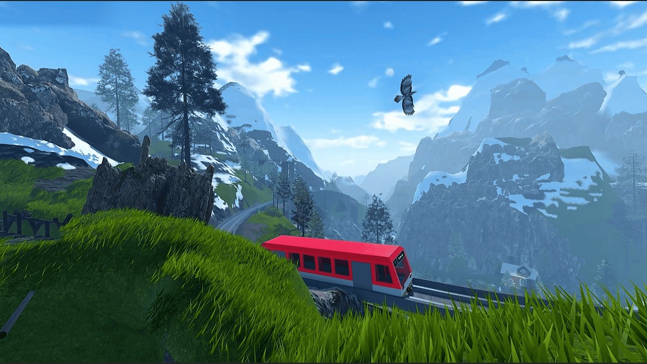 Live🌲Scenic mountains of Switzerland & soothing sounds of nature