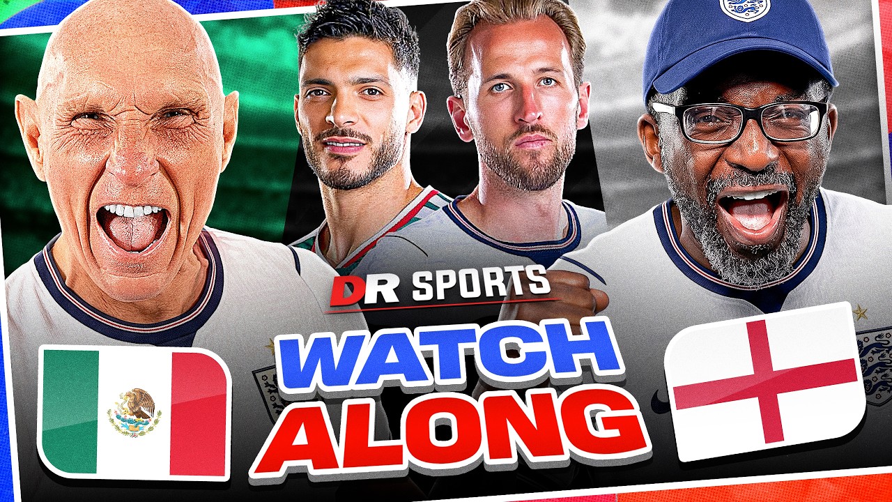 England 3-2 Mexico | Last 16 LIVE WATCHALONG