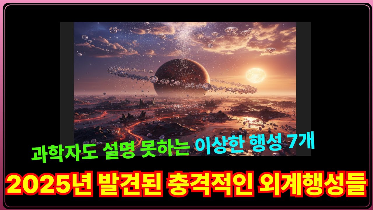 우주에서 가장 무서운 행성들