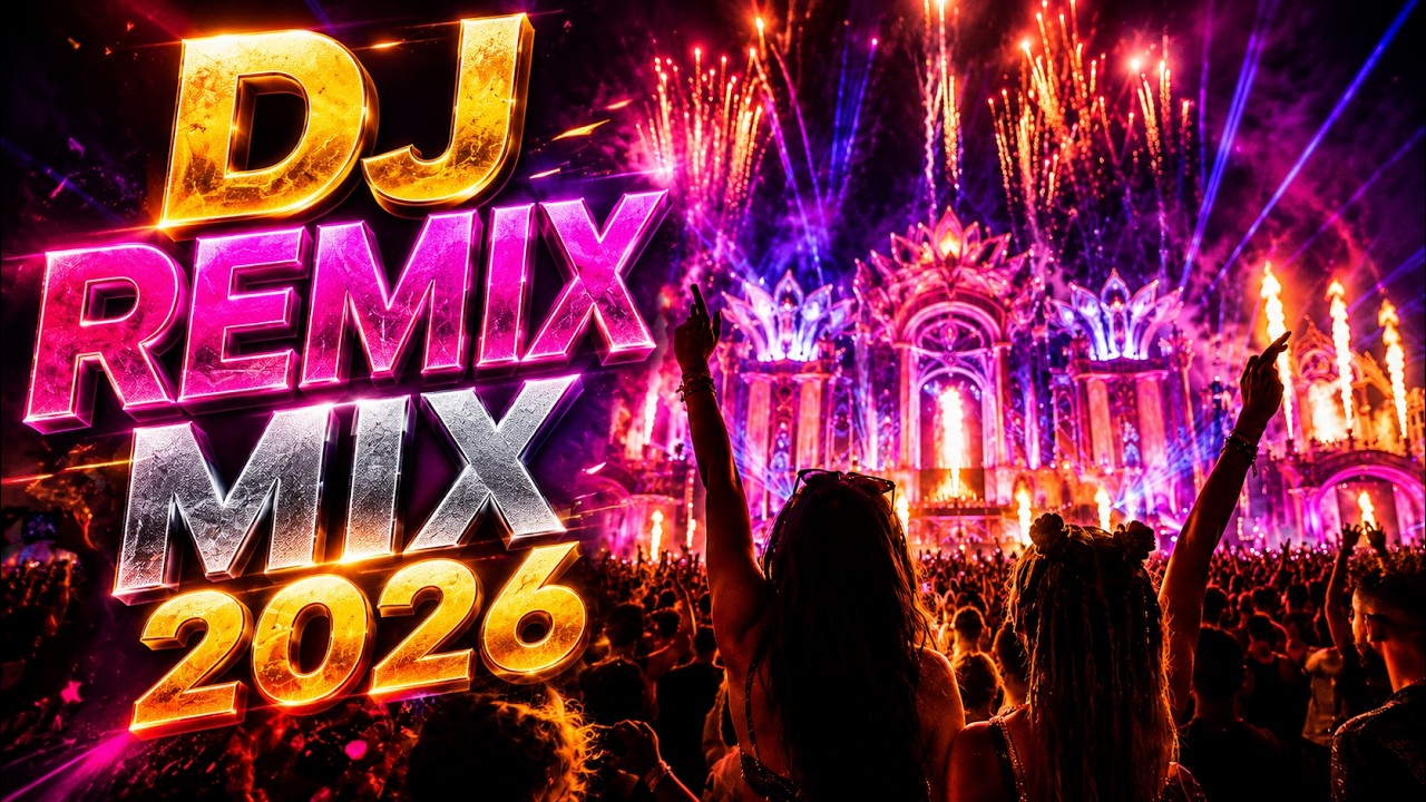 DJ CLUB MIX 2026 - Remixes & Mashups of Popular Songs 2026 | DJ Remix Club Music Disco Mix