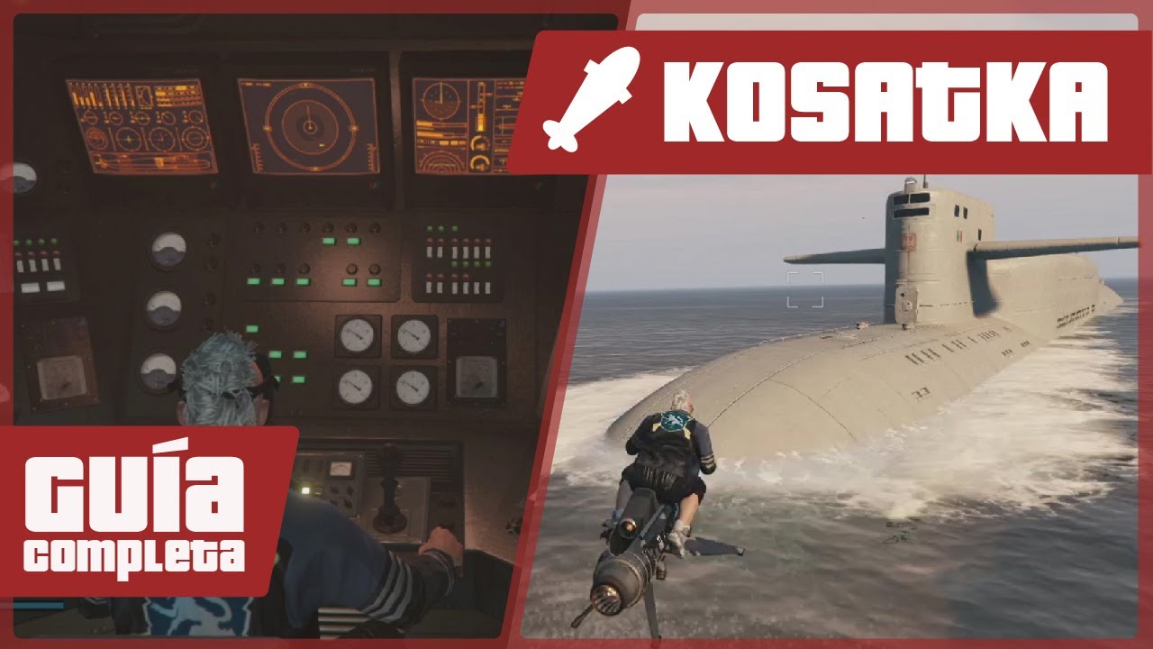GTA Online | Kosatka (submarino) | Iniciar Golpe a Cayo Perico | Compra / Mejoras / Funciones