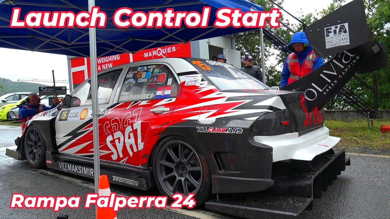 Rampa Falperra 2024 - Launch Control Start | All Cars Show Start European Hillclimb Championship