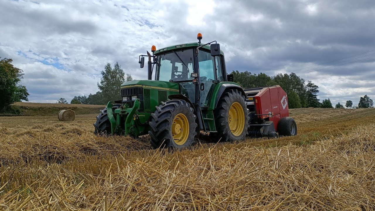 🔥MISJA 65HA🔥PRASOWANIE SŁOMY🔥METAL FACH & JOHN DEERE W AKCJI🔥Vlog #6🔥kuba6400