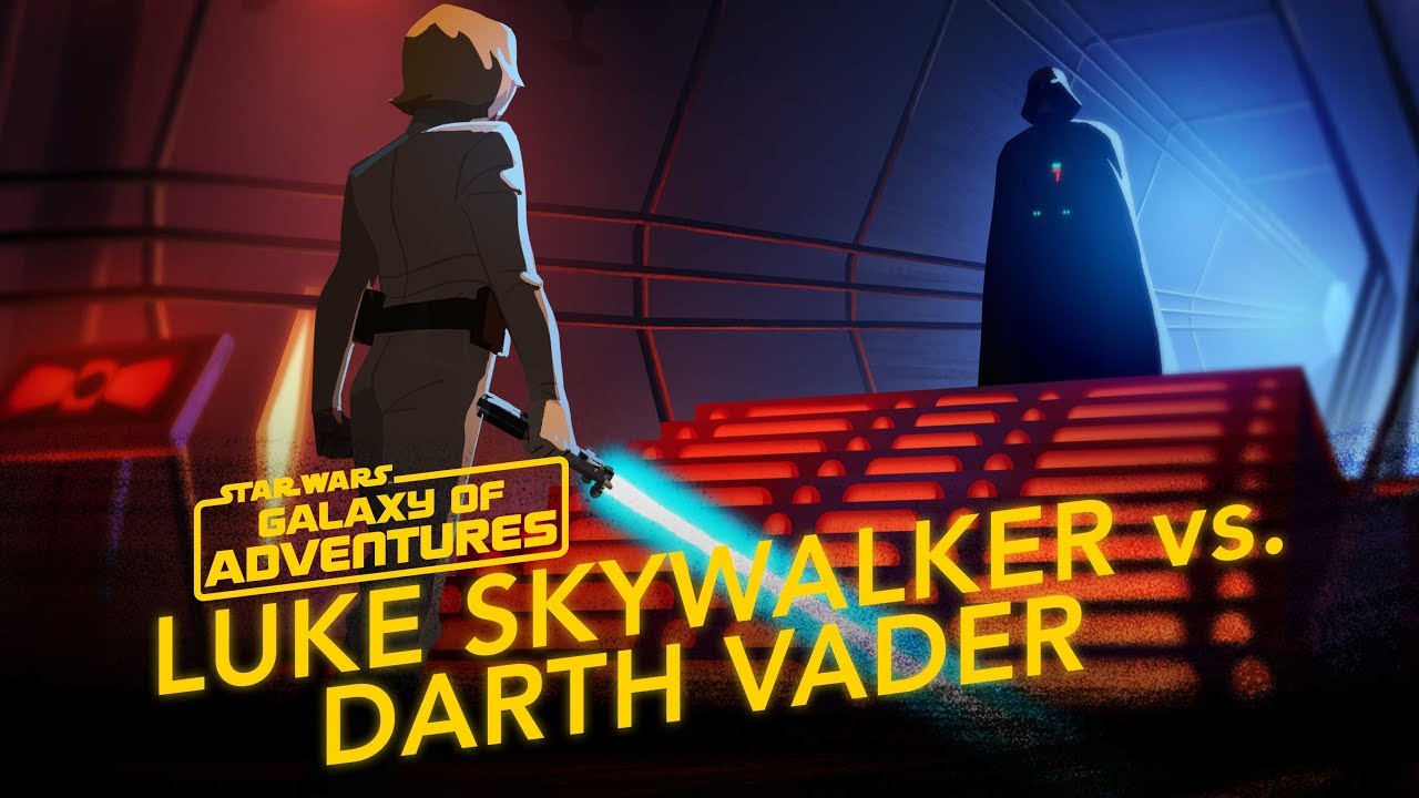 Star Wars Kids - Galaxy of Adventures | Luke Skywalker vs. Darth Vader