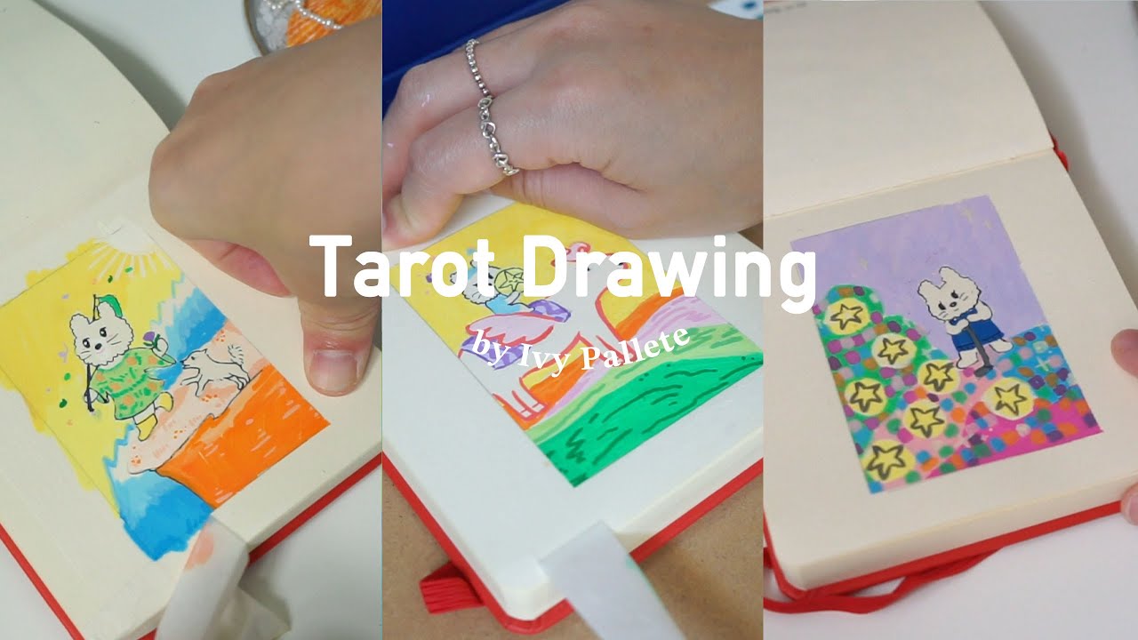 draw with me | 画塔罗牌合集 1-10 🔮