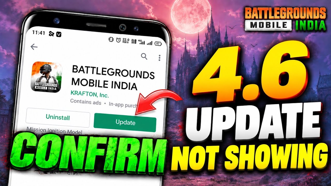 🔴How To Update BGMI 4.6 Version / BGMI 4.6 Update Option Not Showing / BGMI Me 4.6 Update Kab Aayega