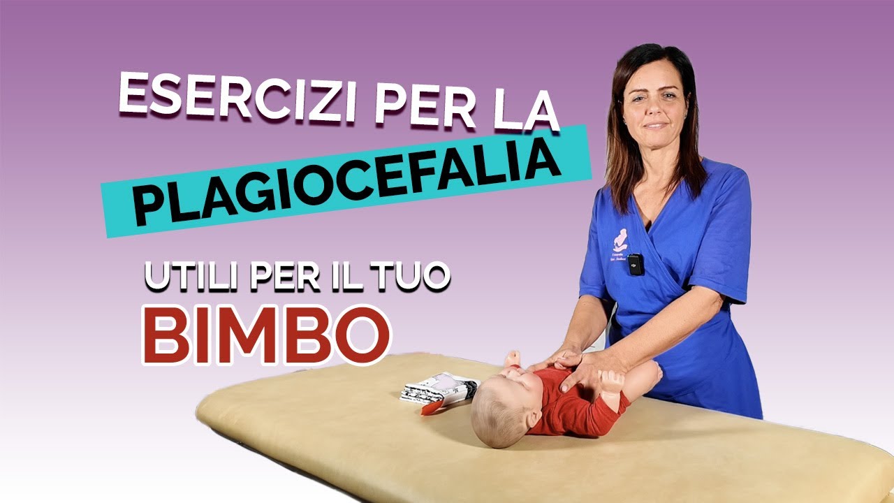 Alcuni esercizi da fare al tuo bimbo in caso di plagiocefalia