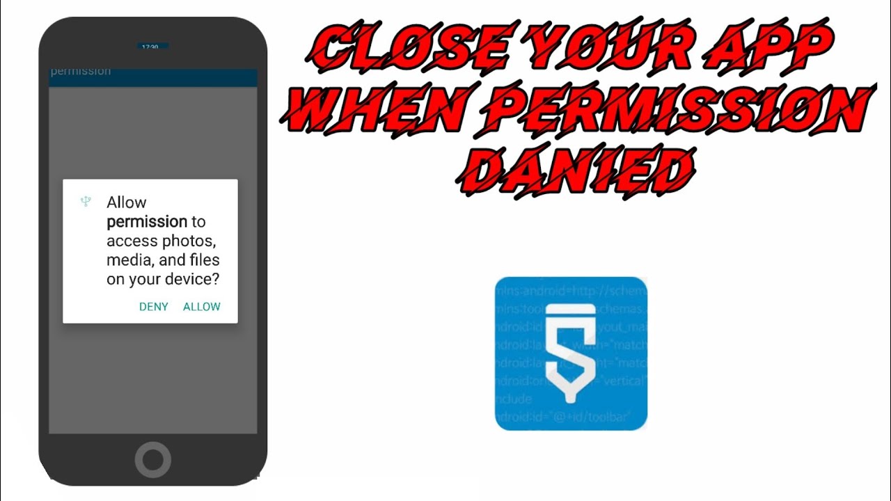 How to create runtime permission in sketchware