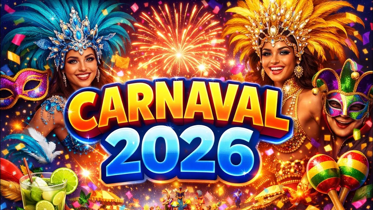 Carnaval 2026 🎭 Batucada Electro House | Música de Carnaval para Niños y Adultos | Fiesta Familiar