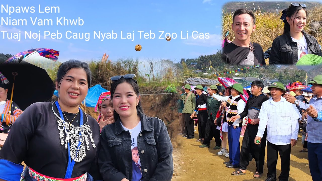 Noj Peb Caug  Lom Zem Mus Ntsib Npaws Lem & Niam Vam Khwb Niam Npaws Lem.Nyob Zog Tuam Laj 26/2/2026