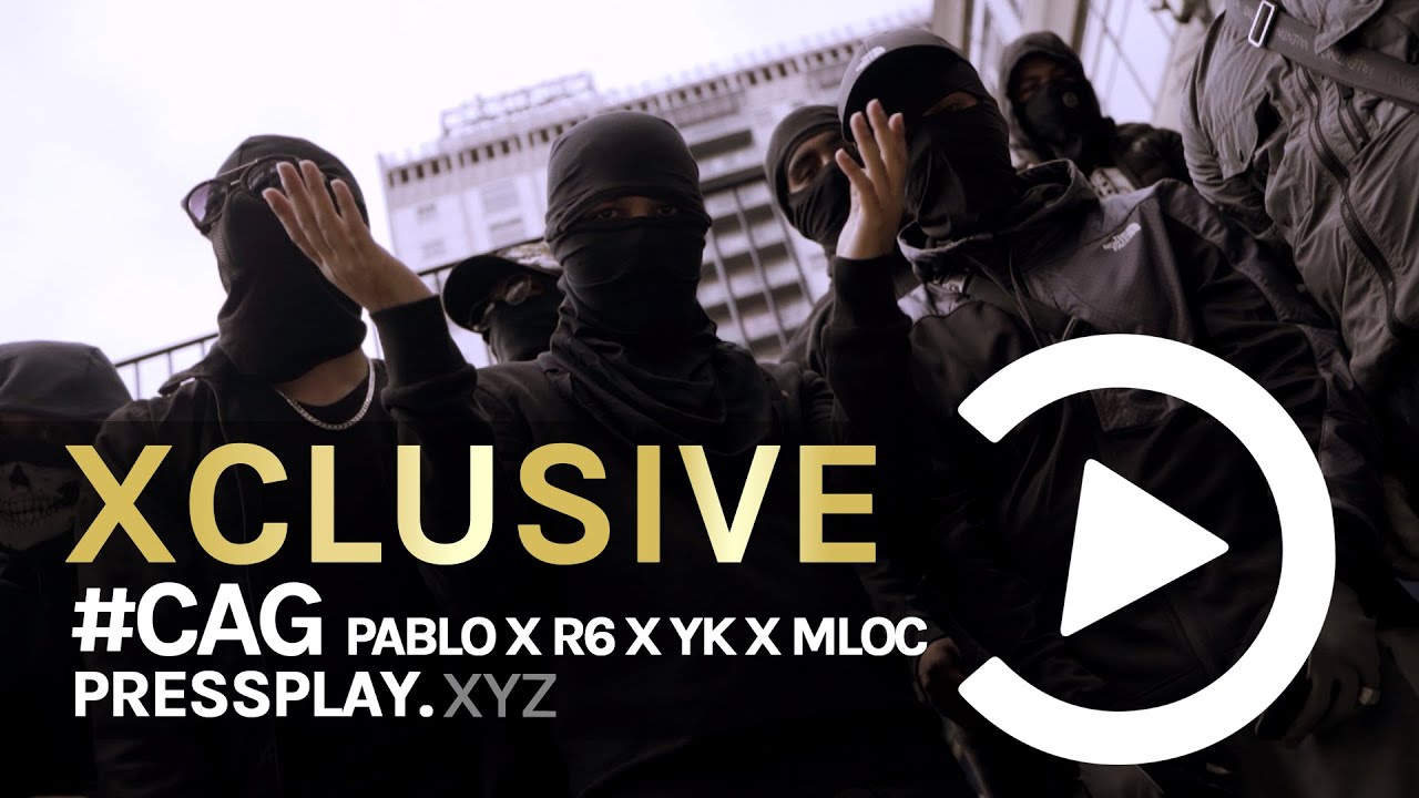 #CAG Pablo x R6 x Yk x Mloc - Target 🇮🇹 (Music Video) #ItalianDrill | Pressplay