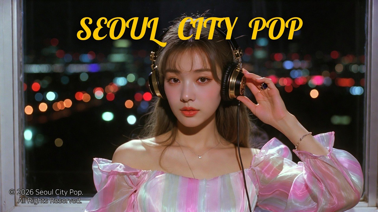 Korea City Pop |  일할때 틀면 고개가 먼저 움직이는 플리, 집중 잘 되는 무가사 시티팝 |  WORK & STUDY | 카페 · 작업 · 노동요