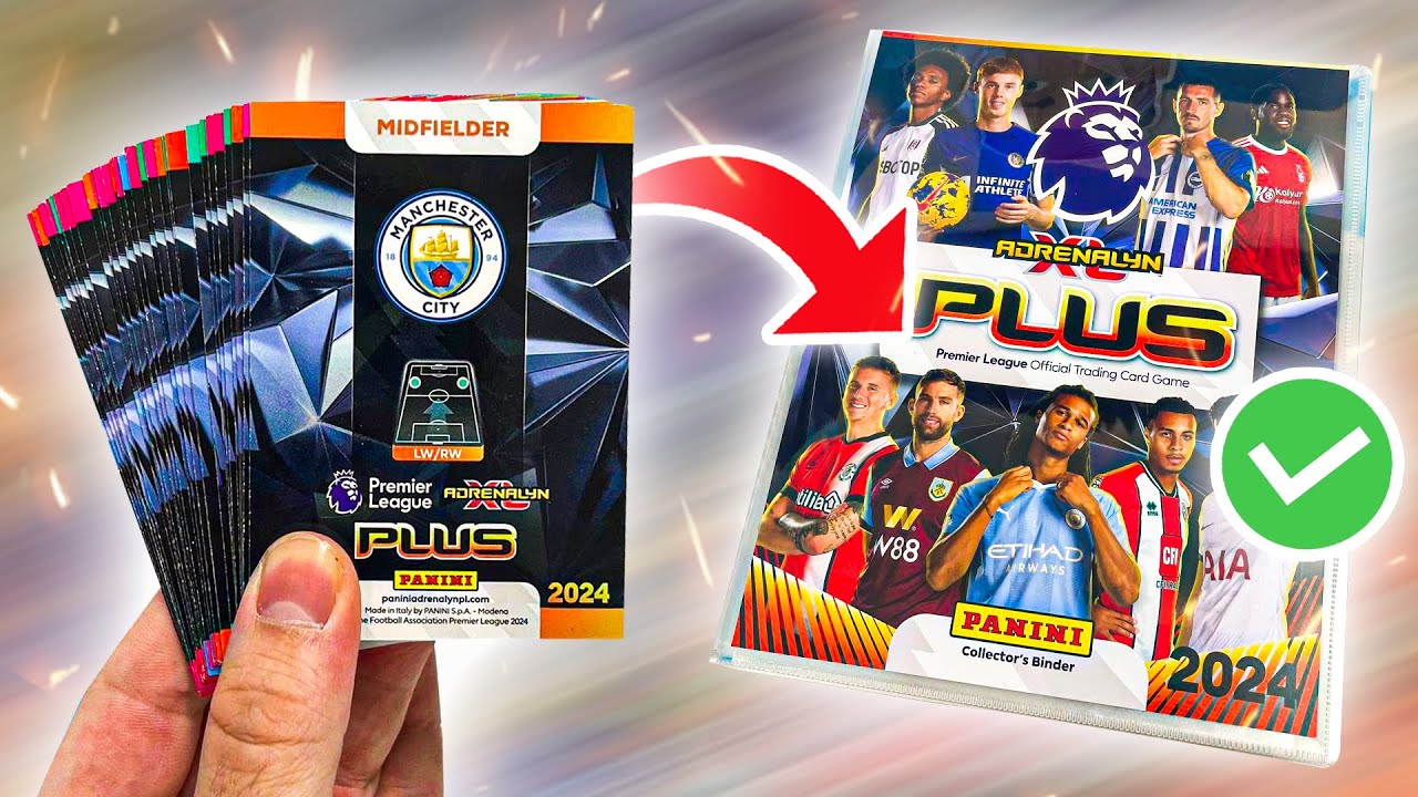 ЗАВЕРШАЮ коллекцию Panini ADRENALYN XL PLUS 2024! (Заполняю папку!)
