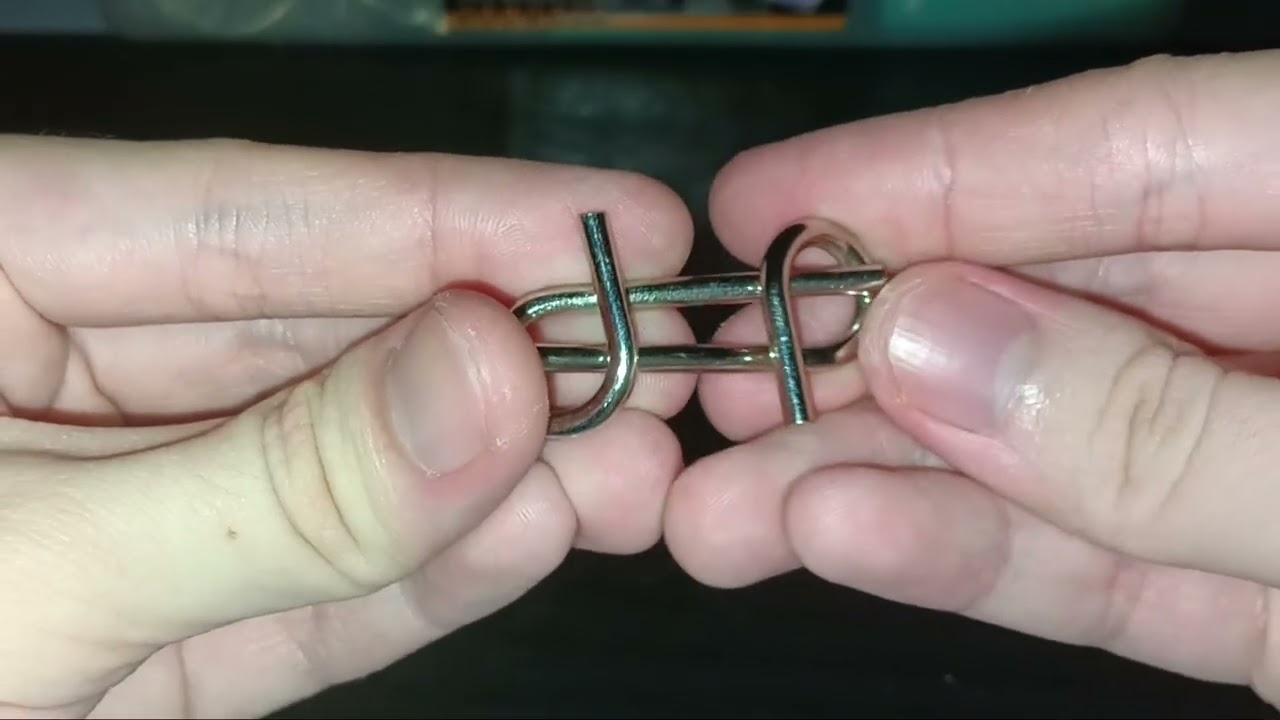 Metal Double P Wire Puzzle | Solve And Reset #73