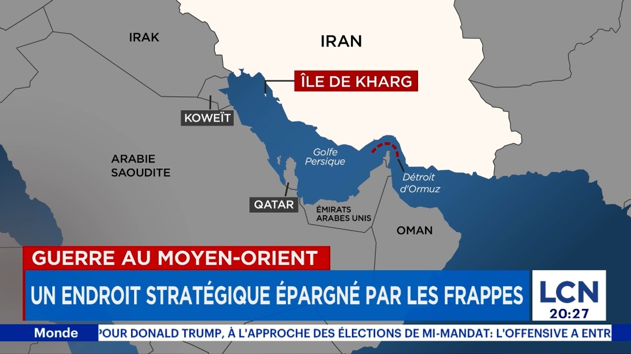 Guerre au Moyen-Orient: pourquoi l’île de Kharg est épargnée… pour l’instant
