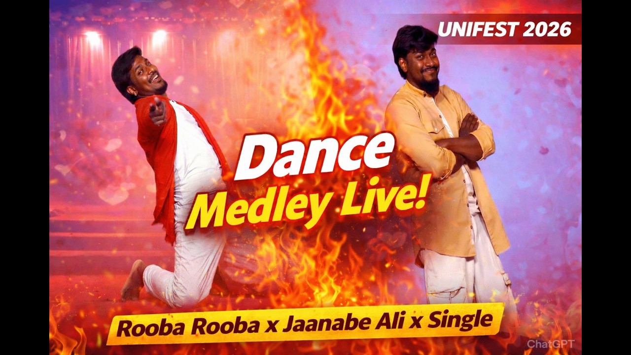 Rooba Rooba x Jaanabe Ali x I'm Single | Dance Medley | Unifest 2026 | Alexander Joseph