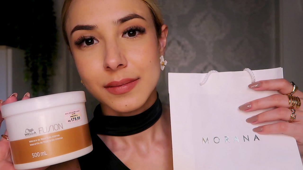 ASMR - MOSTRANDO COMPRINHAS DE ACESSÓRIOS E FARMÁCIA 💸