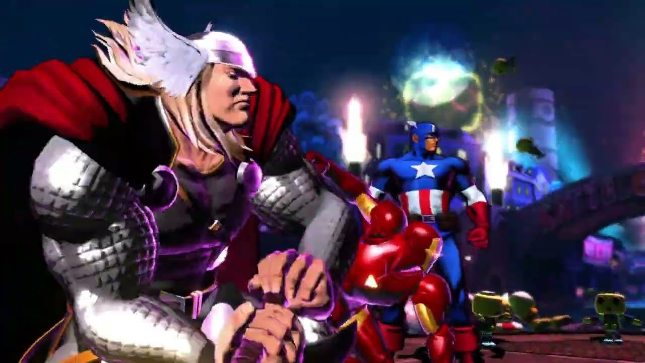 Marvel vs Capcom 3 Судьба двух миров Железный человек PS 3 (4k) [60] fps Rpcs