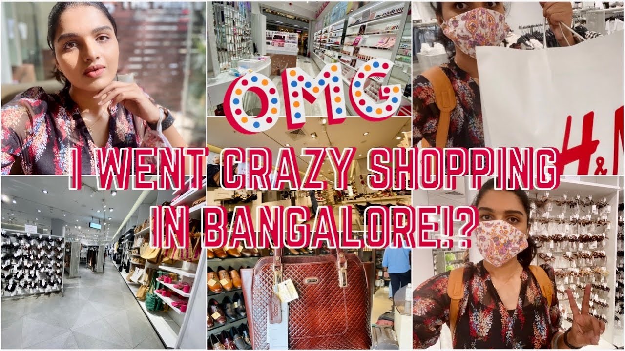 My Crazy Shopping in Bangalore!?|Travel vlog to Bangalore,H&M Shopping,Leather bags shopping & More|